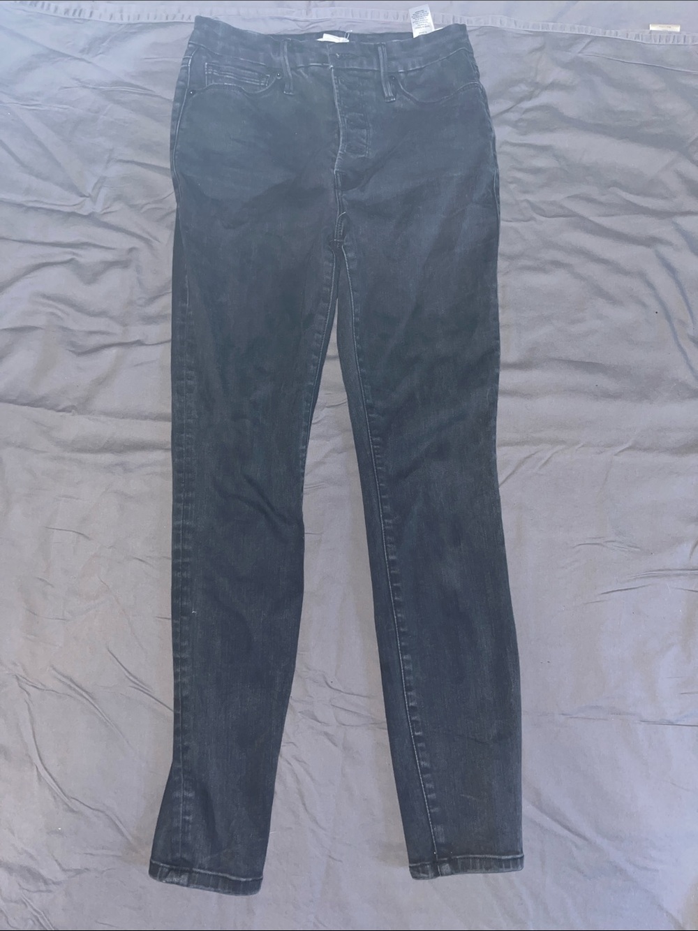 Good American Black Skinny Jeans